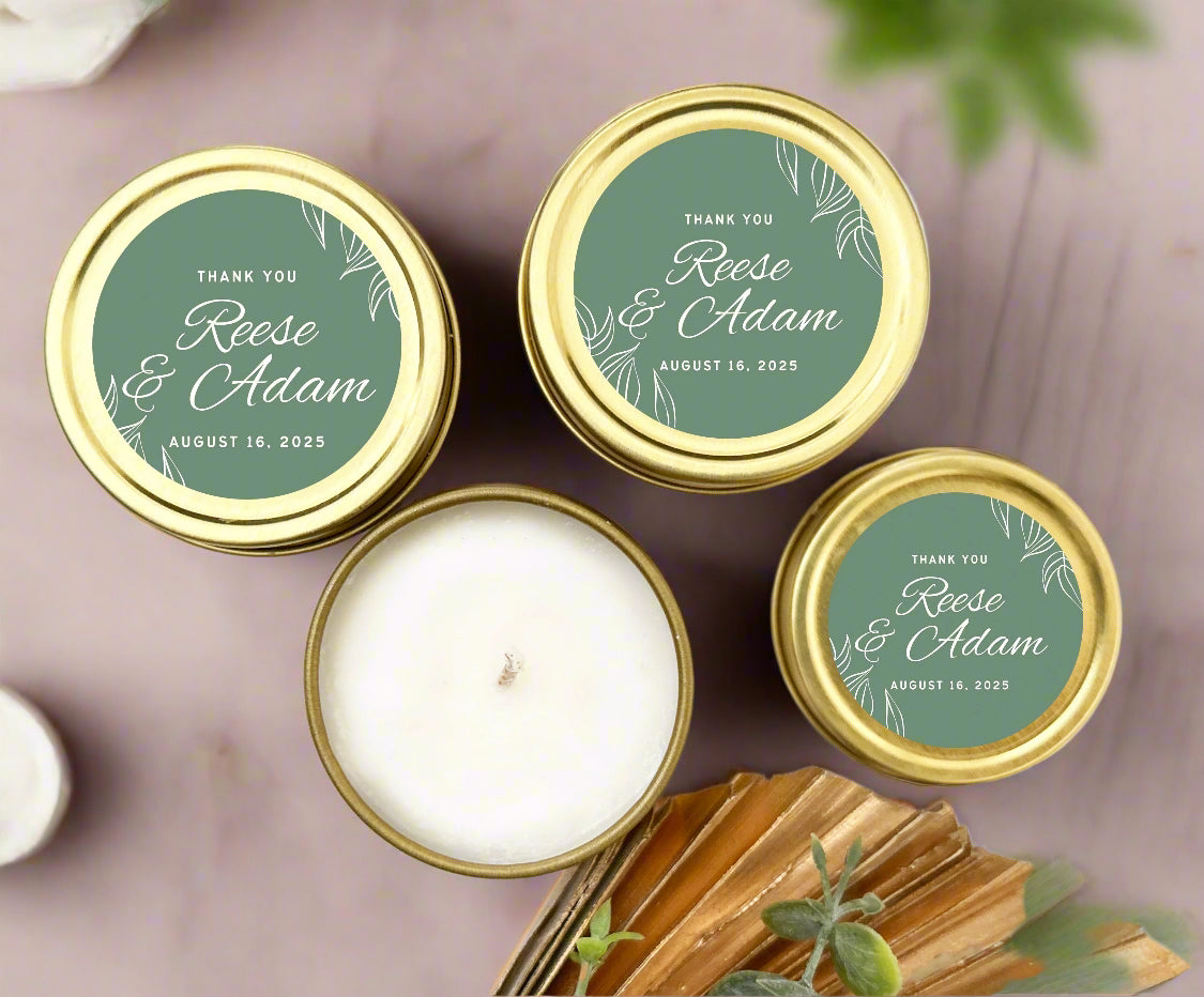 Luxury Wedding Candle Favors – Elegant & Thoughtful