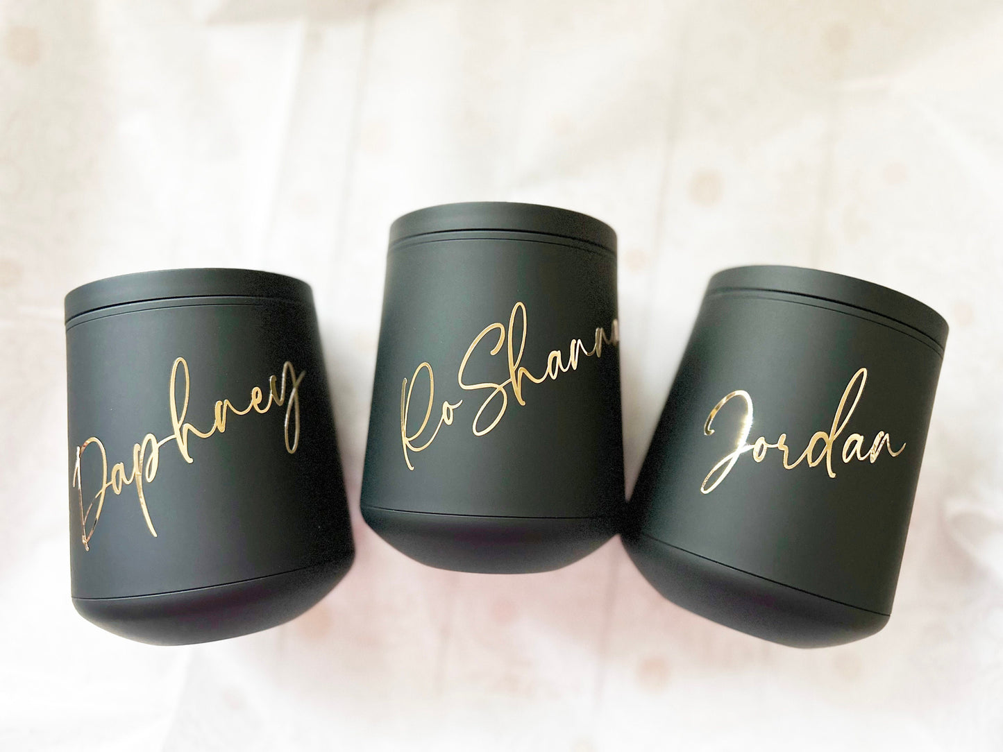 Personalized Acrylic Wine Tumbler, Bridesmaid Tumbler, Gift for Bride Tribe, Bachelorette Party Gift, proposal Gift, Travel Cups