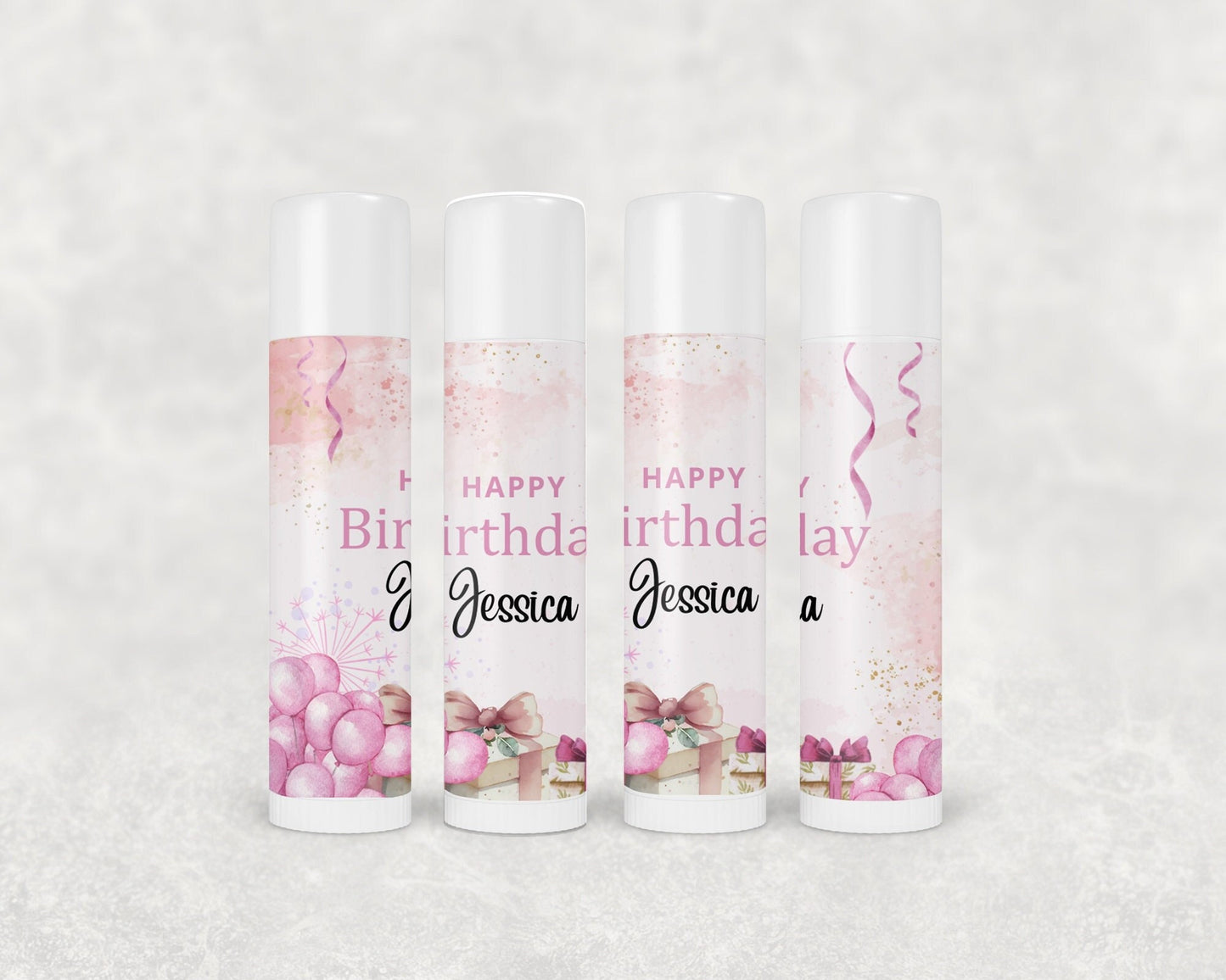 Bulk birthday lip balm, Birthday Party Guest favor, lip balm Favor, birthdaay Party Favor, Bulk lip balm Favor for Girl Friends