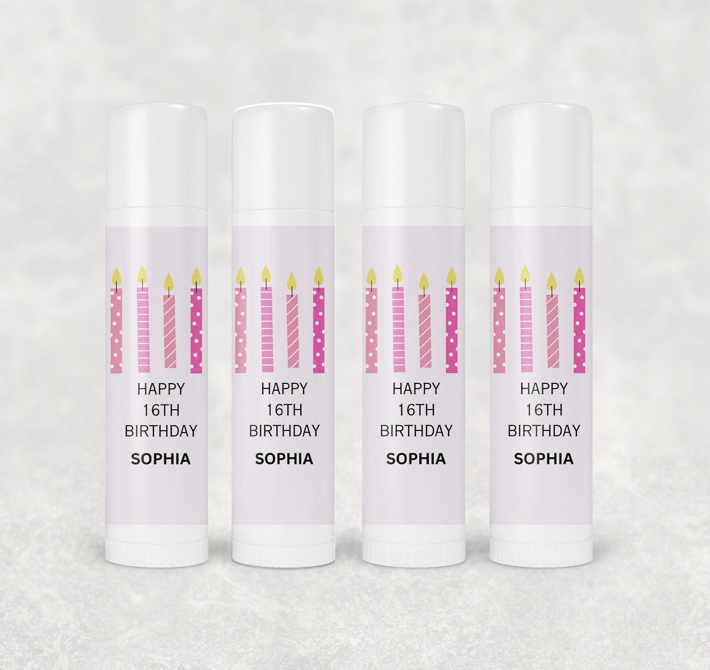 Bulk birthday lip balm, Birthday Party Guest favor, lip balm Favor, birthdaay Party Favor, Bulk lip balm Favor for Girl Friends