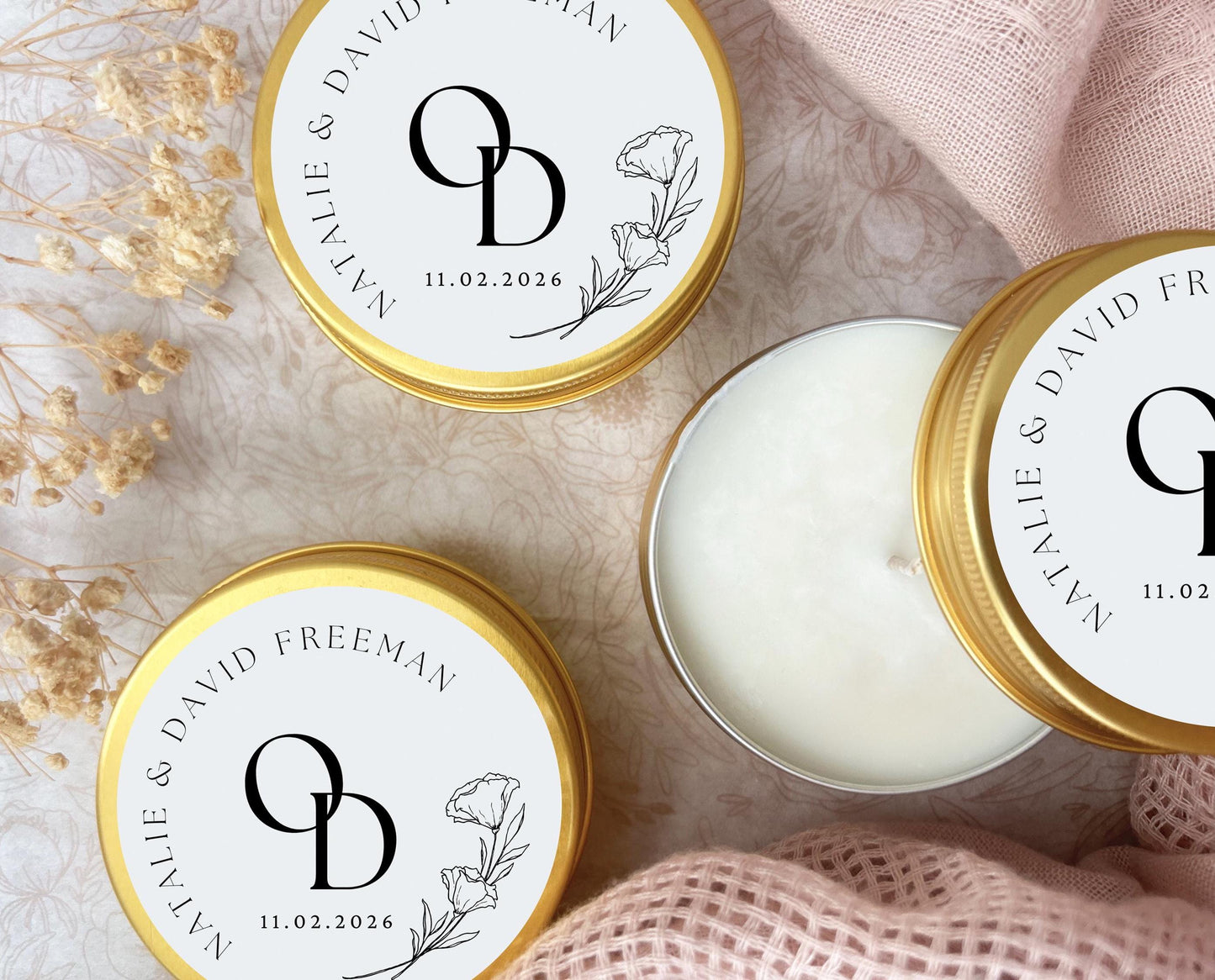 Bulk Wedding Candle Favor, Candle Wedding favor for Guests, 2oz. Candle Favor, Wedding Favor, Bulk Shower Favor, Favor for Wedding guests