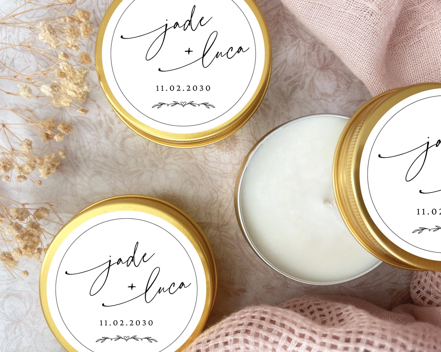 Bulk Wedding Candle Favor, Candle Wedding favor for Guests, 2oz. Candle Favor, Wedding Favor, Bulk Shower Favor, Favor for Wedding guests