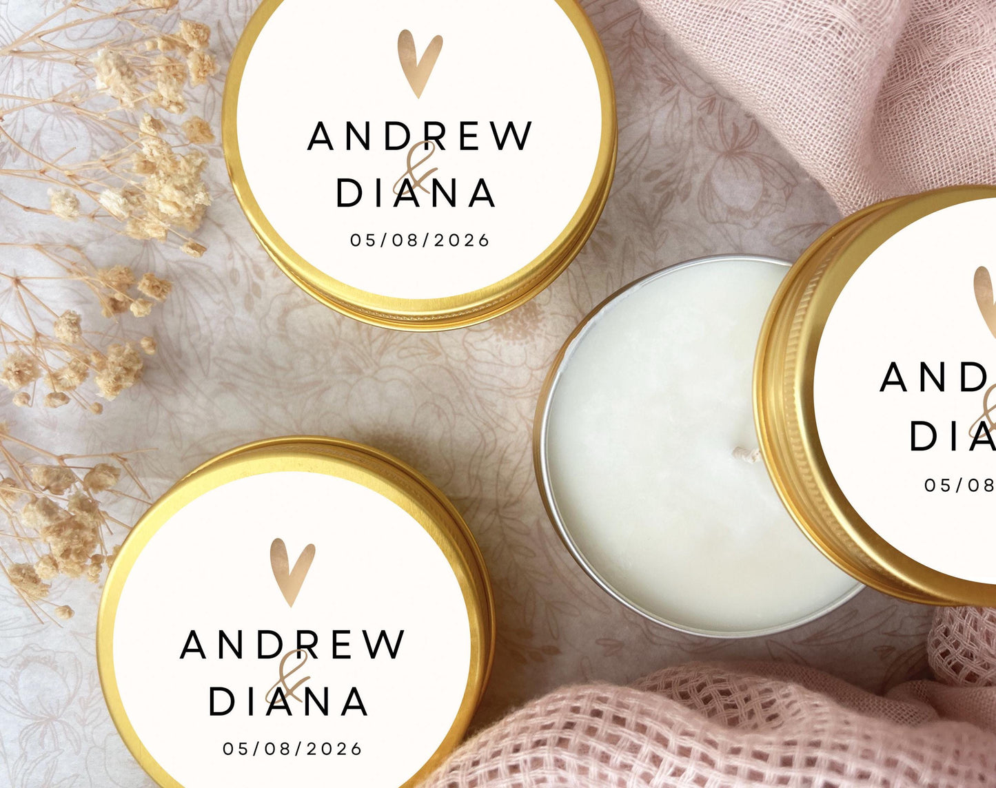 Bulk Wedding Candle Favor, Candle Wedding favor for Guests, 2oz. Candle Favor, Wedding Favor, Bulk Shower Favor, Favor for Wedding guests