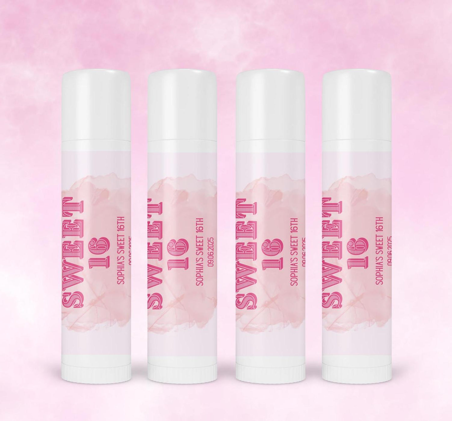 Bulk birthday lip balm, Sweet 16 Birthday Party Guest favor, lip balm Favor, birthdaay Party Favor, Bulk lip balm Favor for Girl Friends