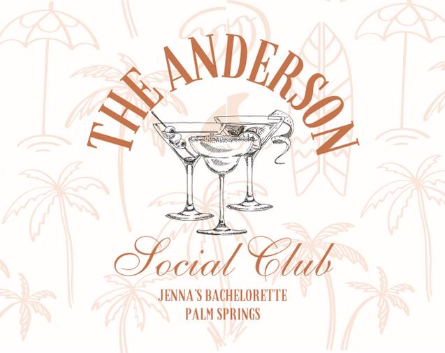 Bulk Bach Club lip balm Favor, Beach Bachelorette Party favor, Bach Social Club Party Favor, Lip Balm Favor, Custom Lip Balms, Set of 10