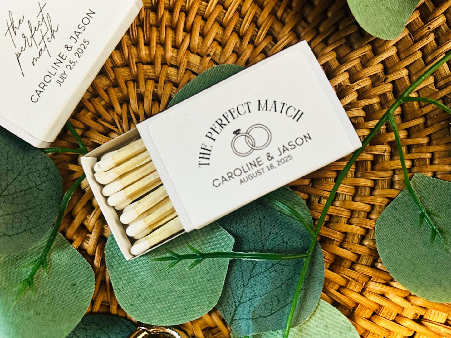 BULK Wedding Matches Set of 50, The Perfect Match Personalized Matches, Wedding Matchboxes Party Favors, Celebration, Custom Wedding Favor