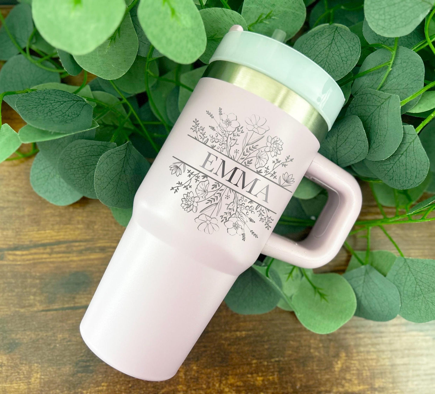 Personalized 14oz Kids Tumbler With Handle Lid and Straw, Insulated Engraved Cup, Back to School Tumbler,School Tumbler, Fun Birthday Gift