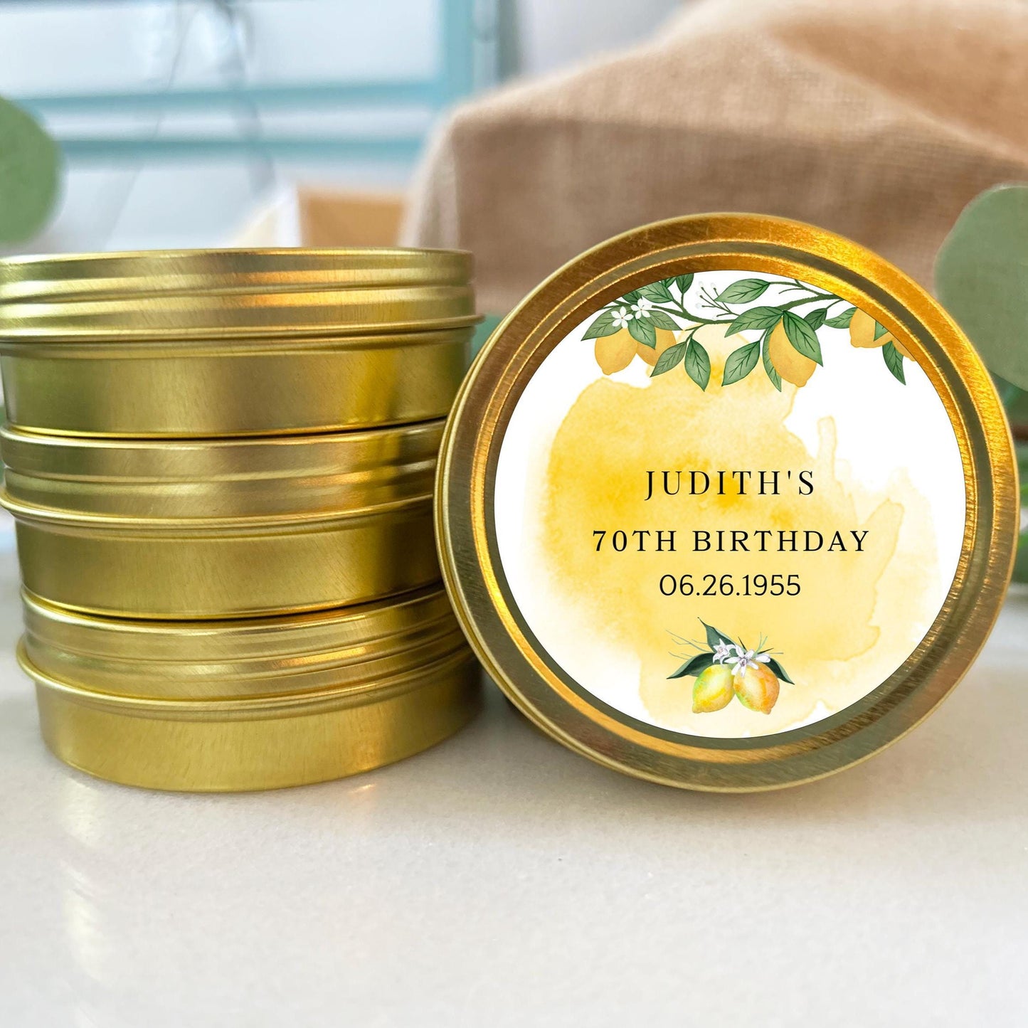 Lemon Baby Shower Favors, Bulk Baby Shower Candle Favors Thank you gift favor for guests, Lemon party favors, Lemon Baby Shower