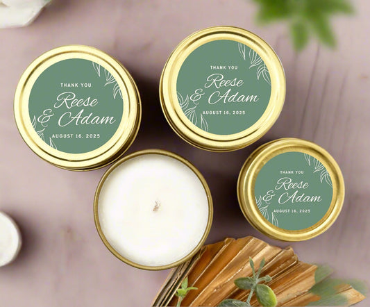 Luxury Wedding Candle Favors – Elegant & Thoughtful