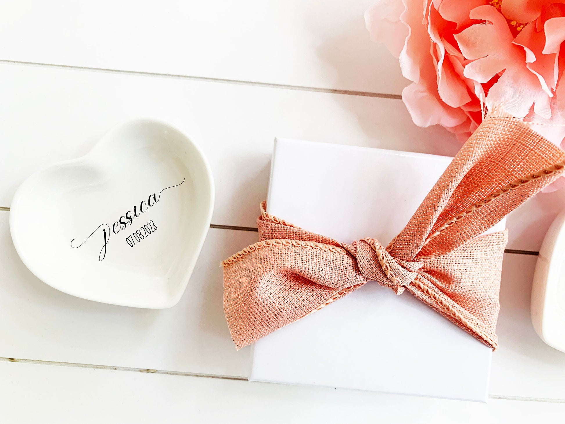 Heart Shaped Ring Dish