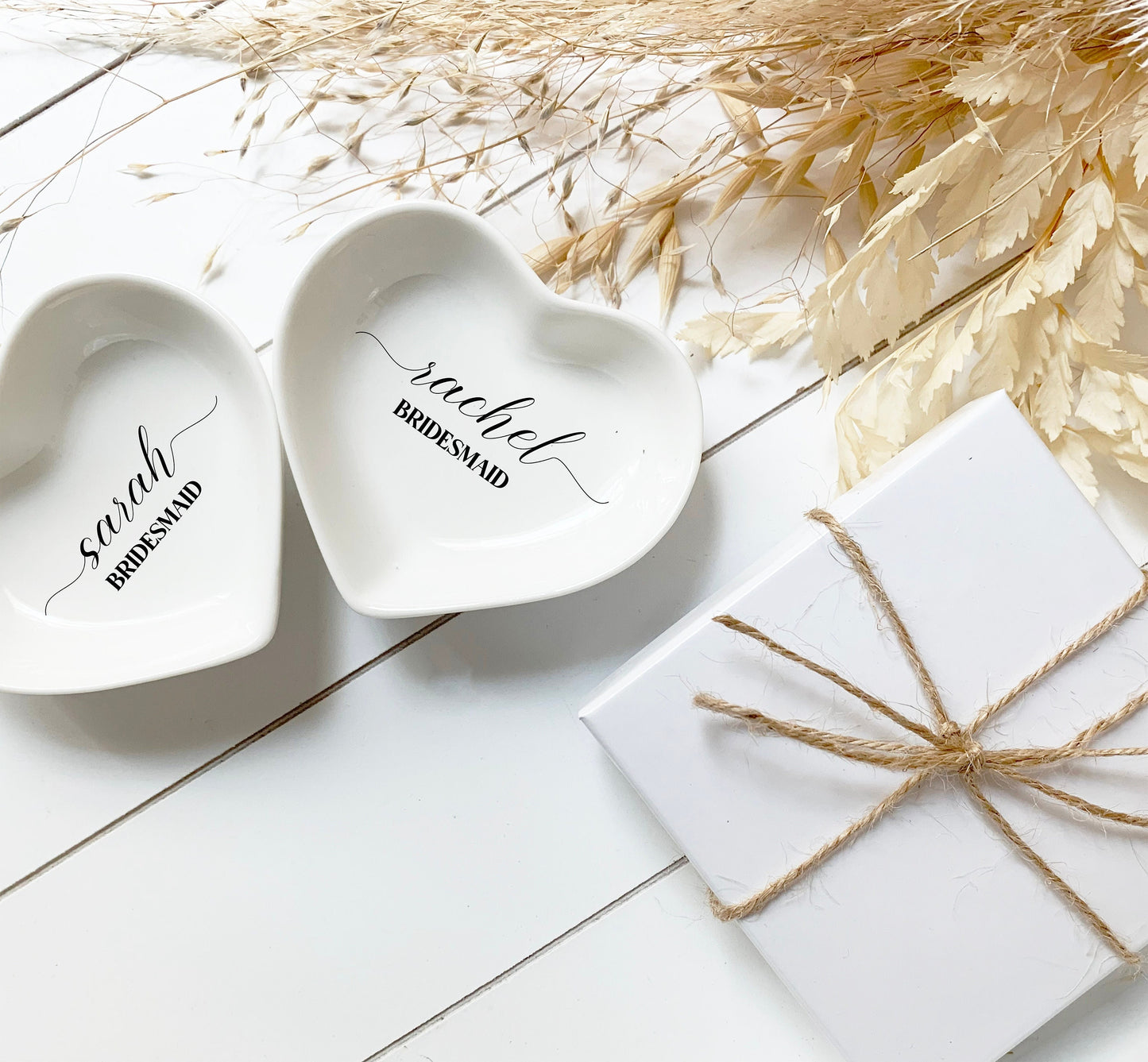 Personalized Trinket Dish/ Mini Bride to be Gift/ Personalized Ring Dish/ Congratulations Gift/  Heart Tray/ Gift for Her/ Gift for Bride