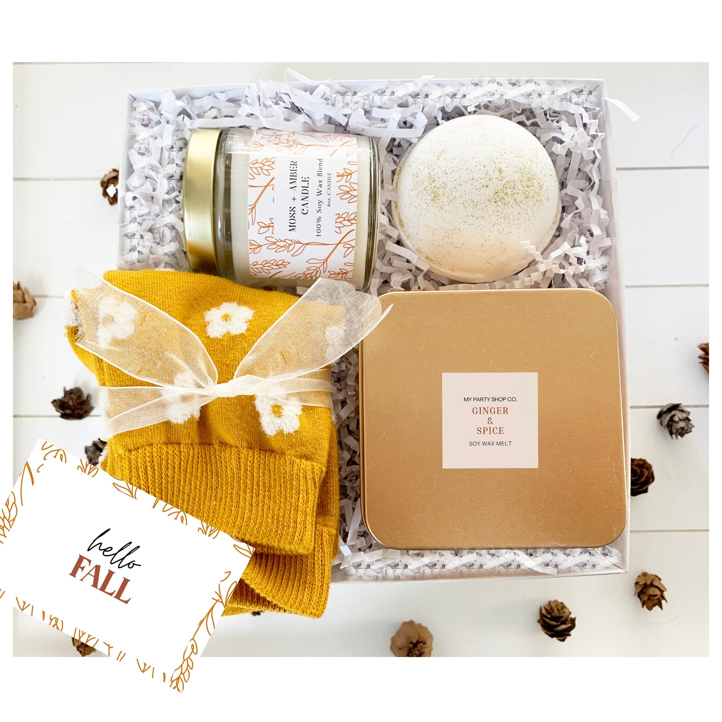 Fall Gift Set/ Self Care Package/ Relaxation Gift for Women/ Get Well Soon Gift/ Warm Gift/ Mental Health Self Care Gift/ Stress Relief Gift