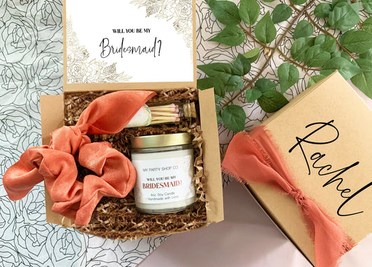 Mini Bridesmaid Gift Set, Gift Box  for Maid of Honor, Bridesmaid Proposal Gift, Will you be my bridesmaid, Bridal Shower Gift
