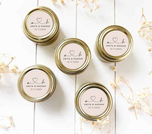 Bulk Wedding Candle Favor, Candle Wedding favor for Guests, 2oz. Candle Favor, Wedding Favor, Bulk Shower Favor, Favor for Wedding guests