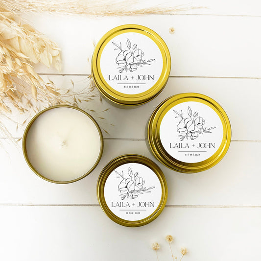 Bulk Wedding Candle Favor, Candle Wedding favor for Guests, 2oz. Candle Favor, Wedding Favor, Bulk Shower Favor, Favor for Wedding guests
