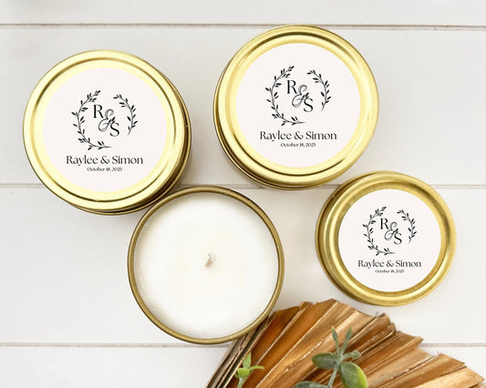 Bulk Wedding Candle Favor, Candle Wedding favor for Guests, 2oz. Candle Favor, Wedding Favor, Bulk Shower Favor, Favor for Wedding guests