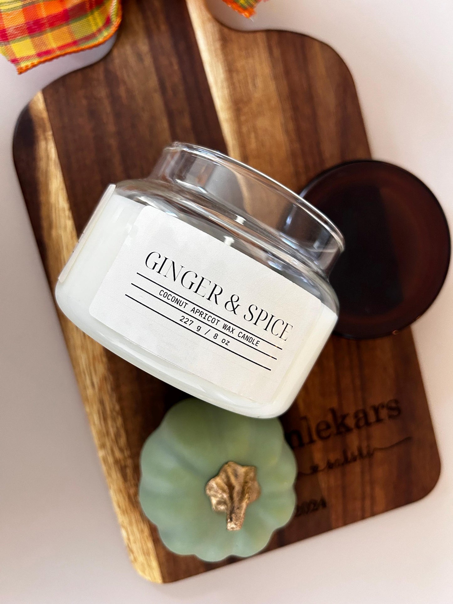 Mini Fall Apothecary Candle Gift, Thanksgiving Candle for Host, Autumn Candle, Housewarming gift, Thank you gift for fall, Fall Holiday Gift