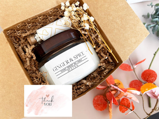 Mini Fall Apothecary Candle Gift, Thanksgiving Candle for Host, Autumn Candle, Housewarming gift, Thank you gift for fall, Fall Holiday Gift