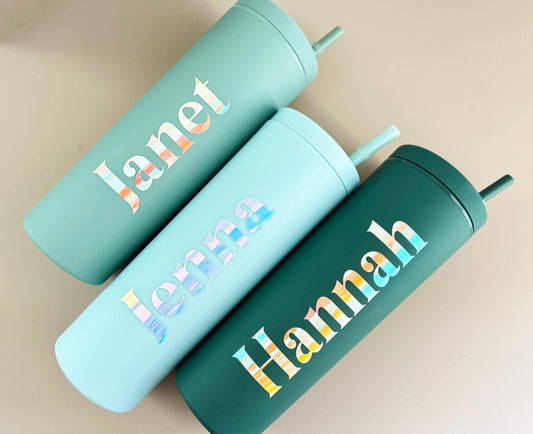 Personalized Kids Tumbler, Teen Birthday Tumblers, Gift for Teen Daughter, Birthday Party Favor, Back to school gift, Drinkware