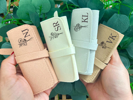 Travel Jewelry Case Jewelry Box Gifts for Women Personalized Jewelry Boxes Bridesmaid Gift, Personalized Gift for Women, Bridesmaid Proposal