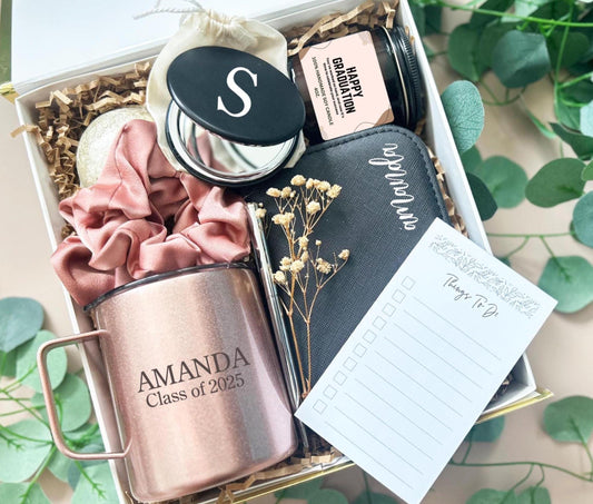 Graduation Gift For Her For College or High School Class of 2025, Teacher Graduation Gift Box, Daughter Congrats for PHD, Masters