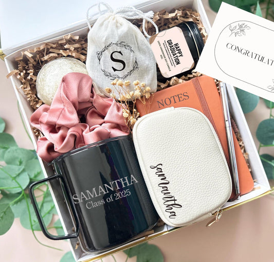 Graduation Gift For Her For College or High School Class of 2025, Teacher Graduation Gift Box, Daughter Congrats for PHD, Masters